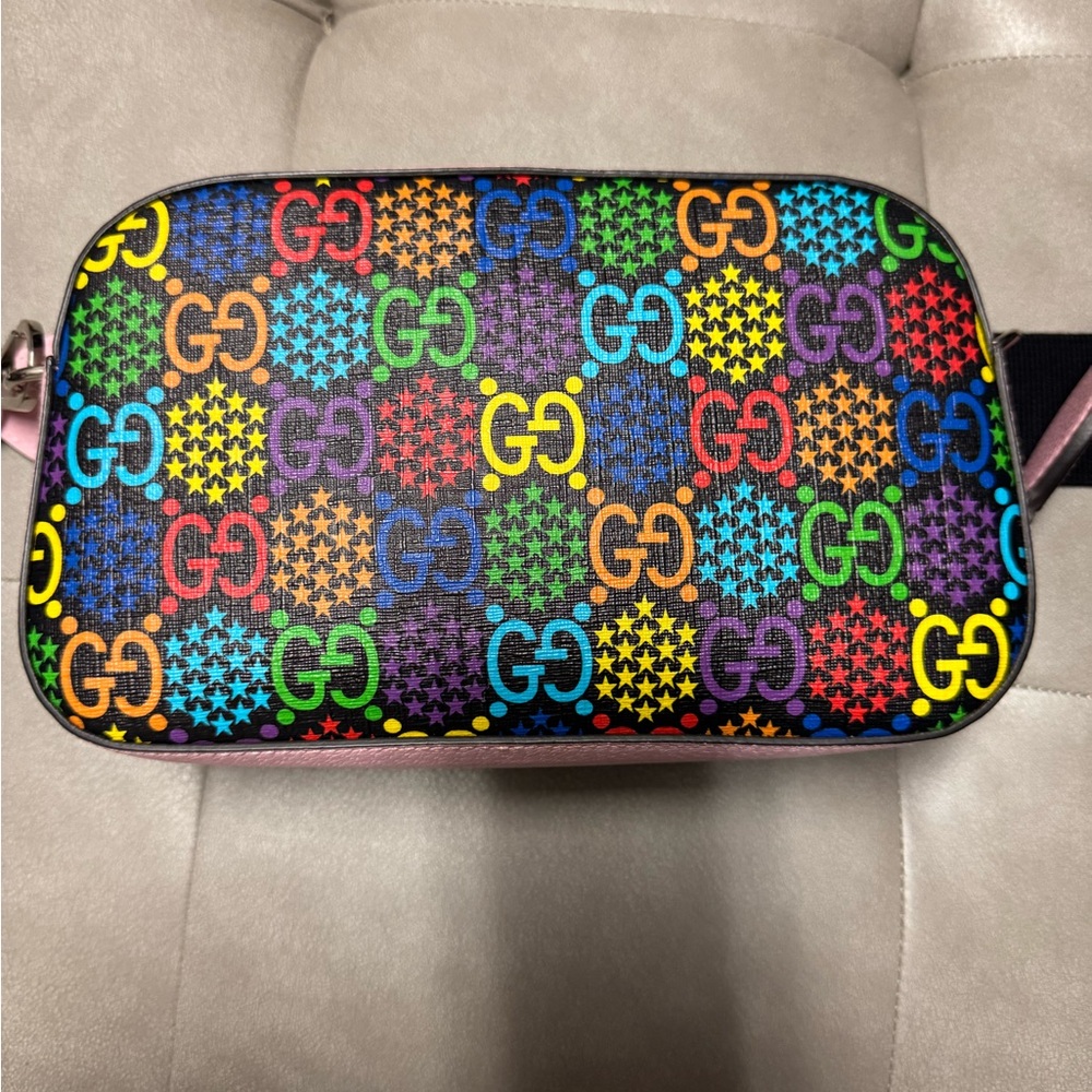 Gucci Multicolor GG Star Pattern Bag